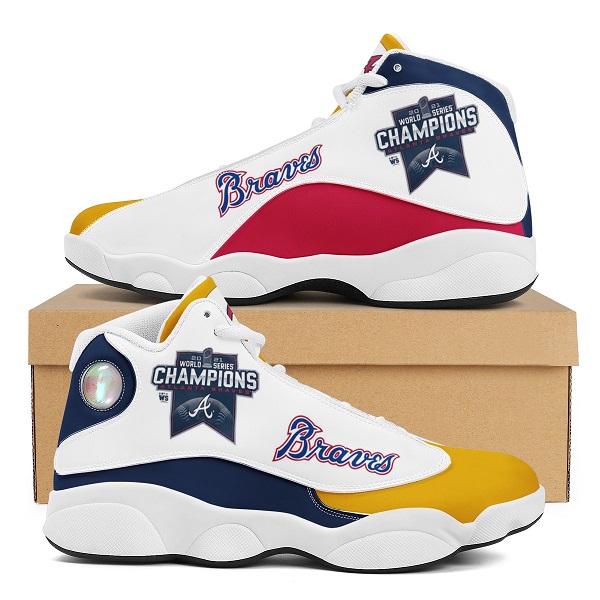 Men's Atlanta Braves Limited Edition JD13 Sneakers